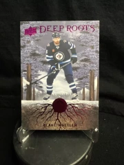 2023-24 Upper Deck Series 2 Deep Roots Purple Blake Wheeler #DR-14 Jets